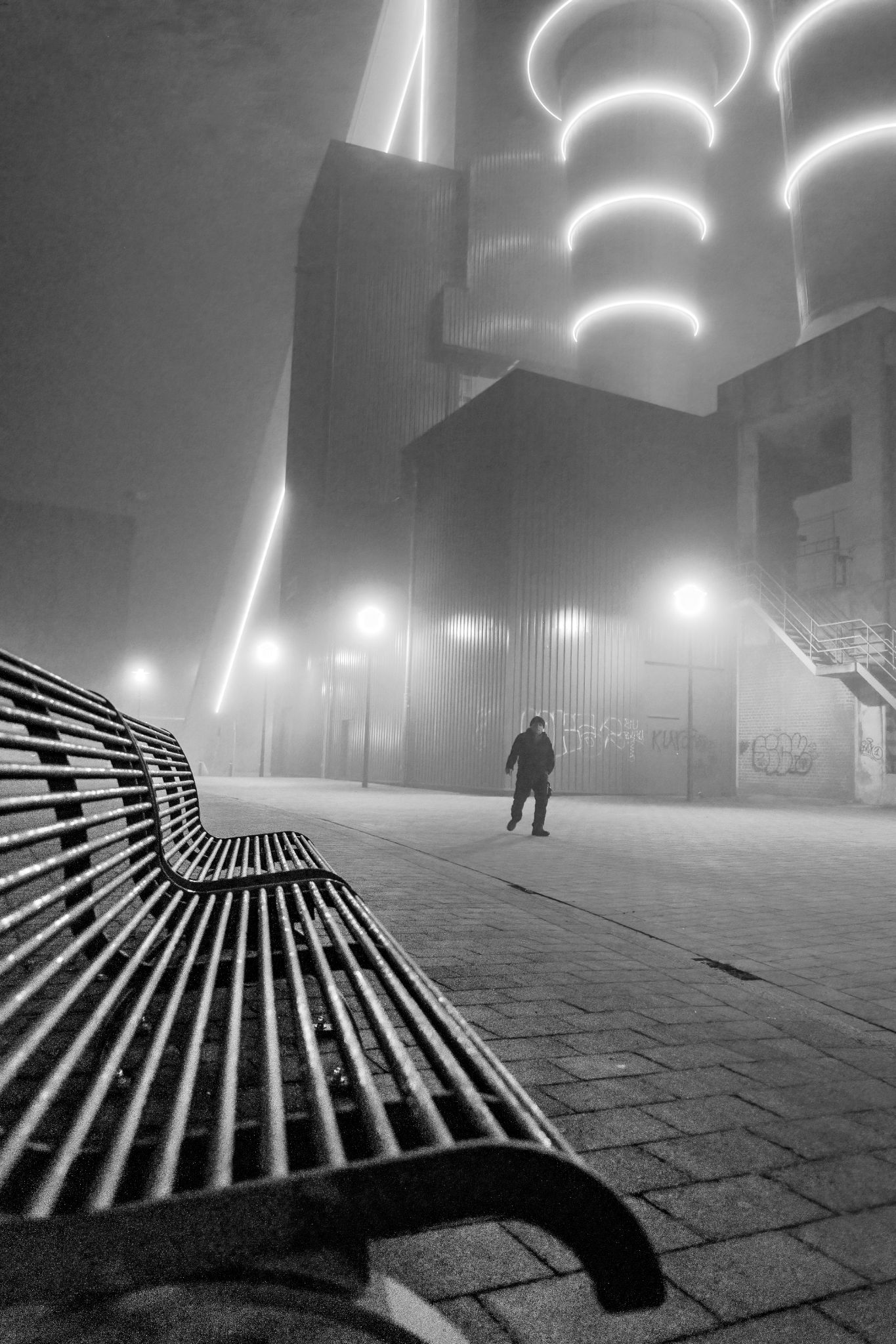 Januar 2022: Ehemalige Zeche Schlägel & Eisen Schachtanlage 3-4-7 in Herten